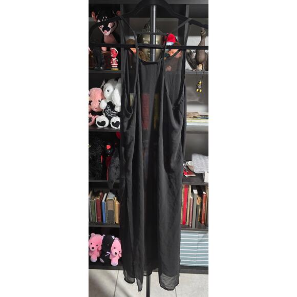 Wet Seal Mesh Coverup Dress - Picture 2 of 2